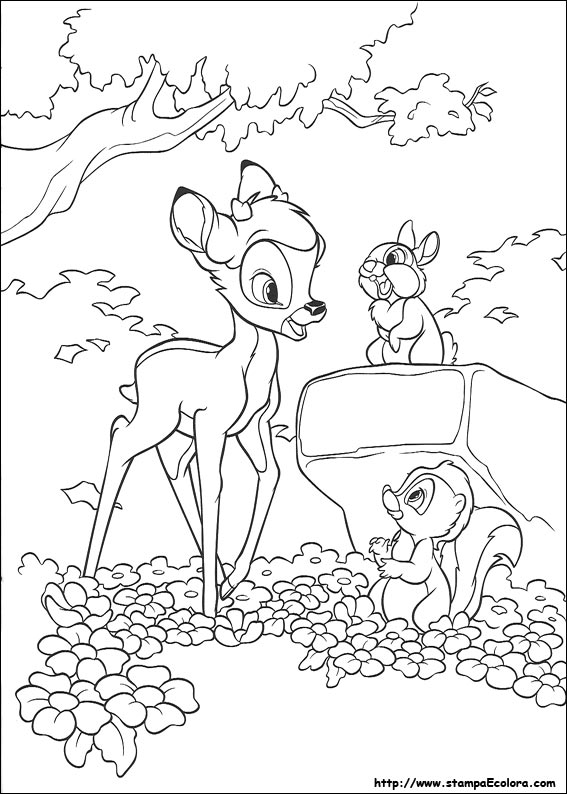 Disegni Bambi 2